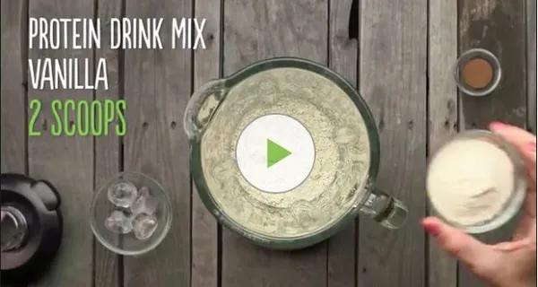 Make a Formula 1 raspberry cream shake