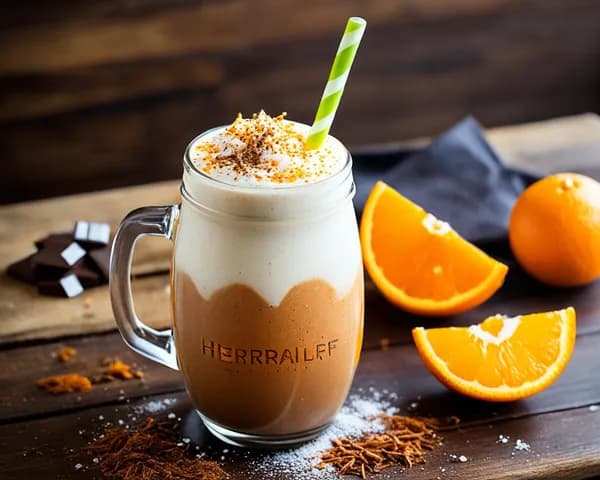 How to Make a Delicious Herbalife Chocolate Orange Shake