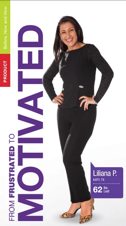 Lose Weight - Liliana P. - Katy, TX - 62 lbs lost