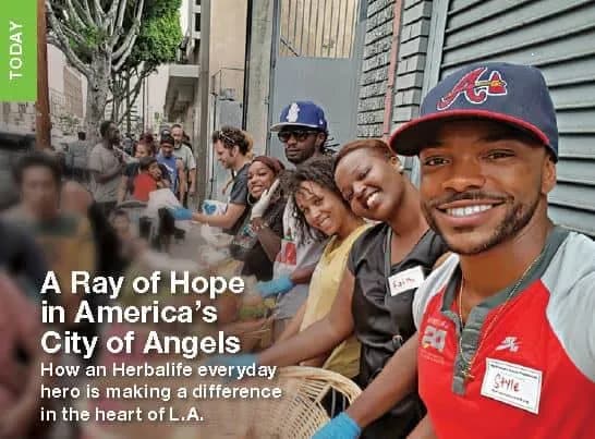 A RAY OF HOPE IN AMERICA’S CITY OF ANGELS