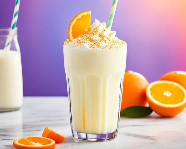 How to Make a Delicious Vanilla Herbalife Shake with Orange