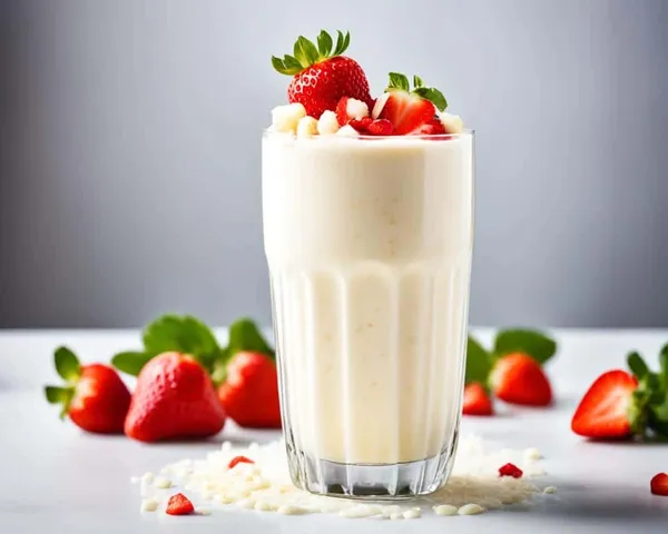How to Make a Delicious Vanilla Herbalife Shake with Strawberry