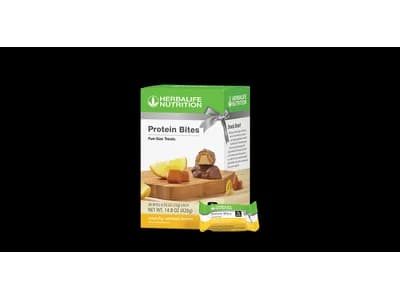 Protein Bites: Crunchy Caramel Lemon