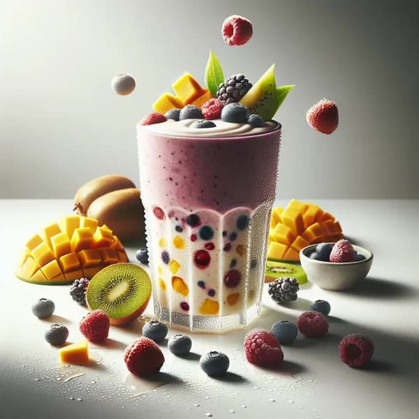 Tropical Herbalife Shake Recipe: Mango, Kiwi, Wild-berry