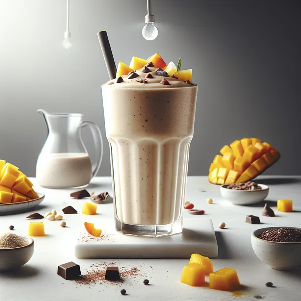 Energizing Mango-Pineapple Dutch Chocolate Herbalife Shake Recipe Transformation