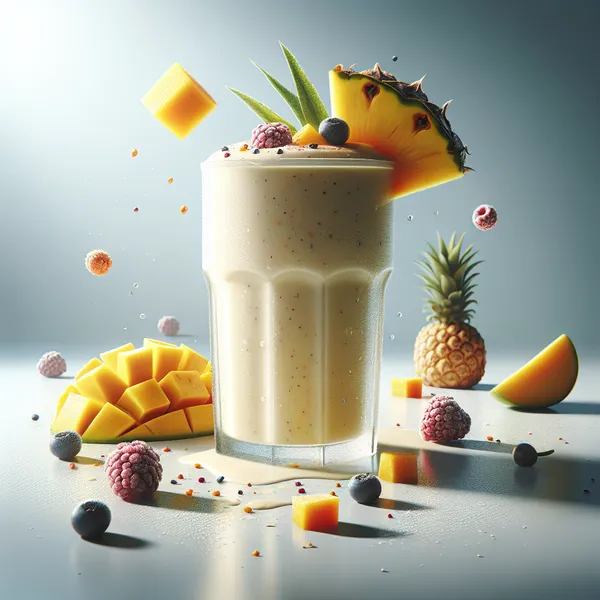 Energize Your Day with Mango-Pineapple Formula 1 Shake