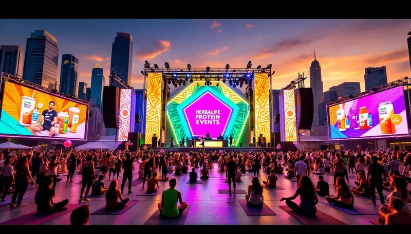 Celebration of Herbalife sponsored events.