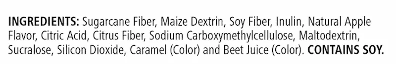 active fiber complex - ingredients