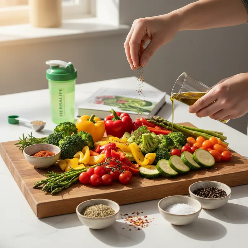 Great ways to season your veggies - Nutrition advice from Herbalife