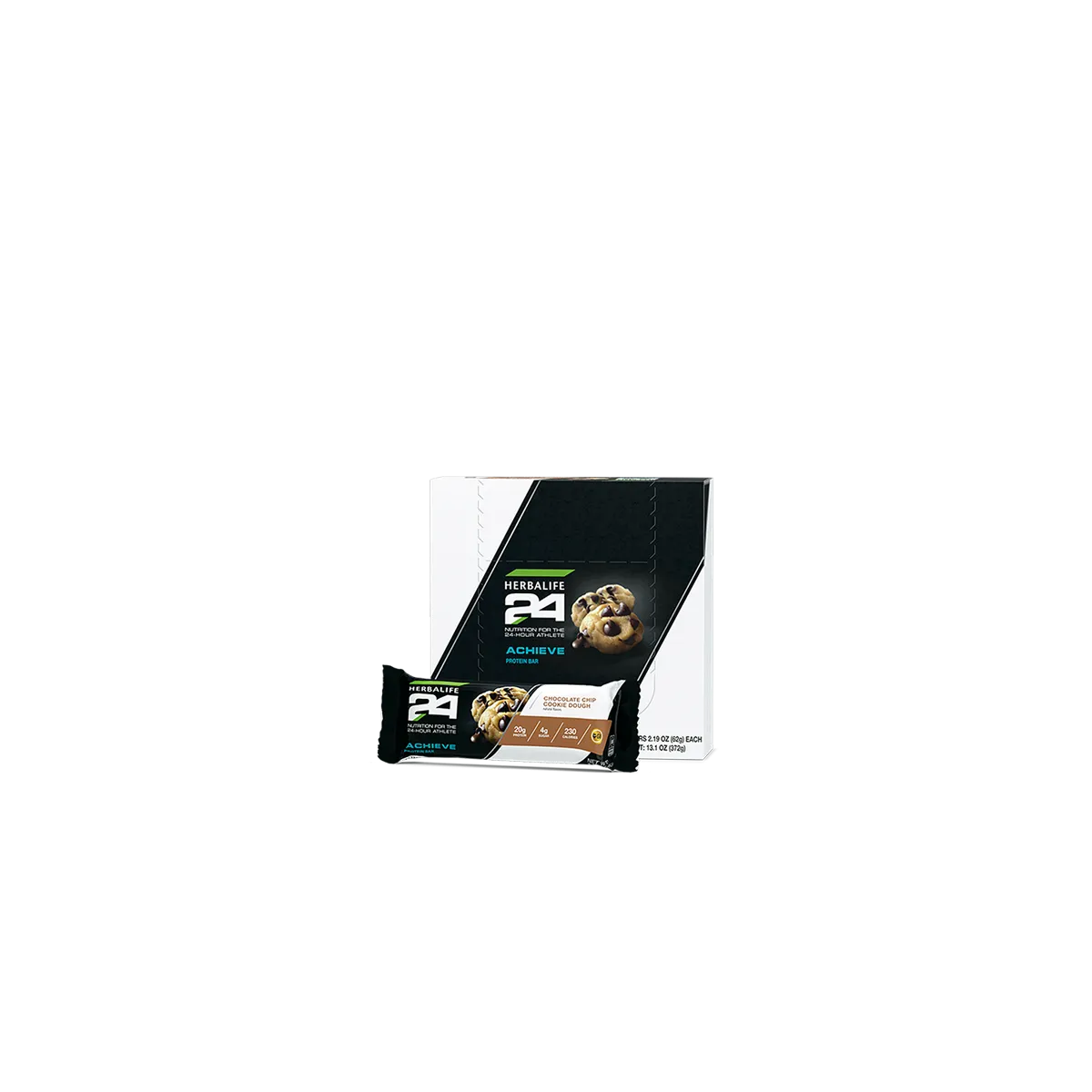 Official Herbalife24 ACHIEVE Protein Bar Chocolate Chip Cookie Dough product image