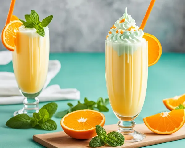 Zesty Orange Creamsicle Shake