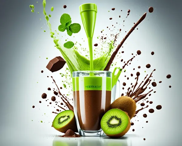How to Make a Delicious Herbalife Chocolate Kiwi Shake