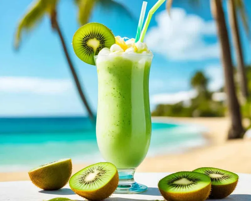 Kiwi Vanilla Herbalife Shake