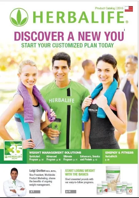 Herbalife Product Catalog 2015