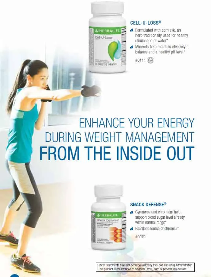 07 - Herbalife Cell-u-loss and Herbalife Snack Defense
