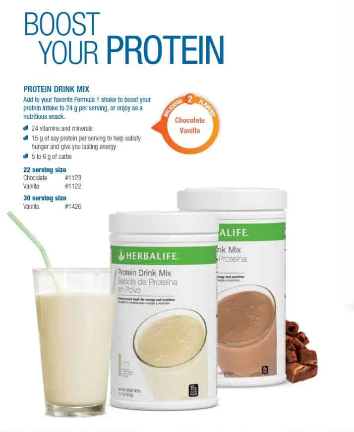 09 - Herbalife Protein Drink Mix
