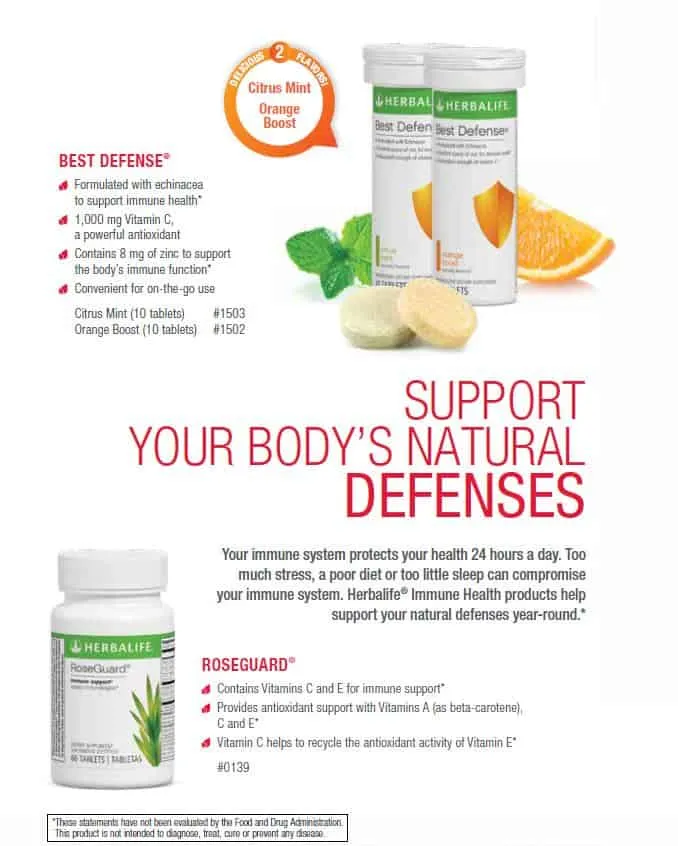 23 - Herbalife Best Defense, Herbalife Roseguard