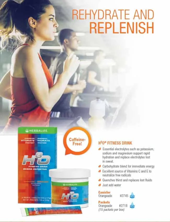 33 - Herbalife H3O Fitness Drink