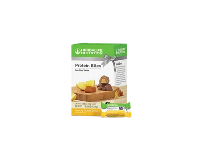 Protein Bites: Crunchy Caramel Lemon