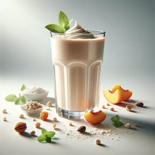 Refreshing French Vanilla-Peach Herbalife Shake Recipe