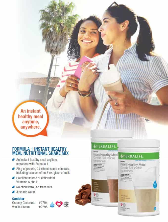 13 - Herbalife Formula 1 Instante Healthy Meal Nutritional Shake Mix