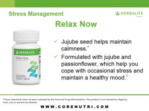 herbalife relax now product