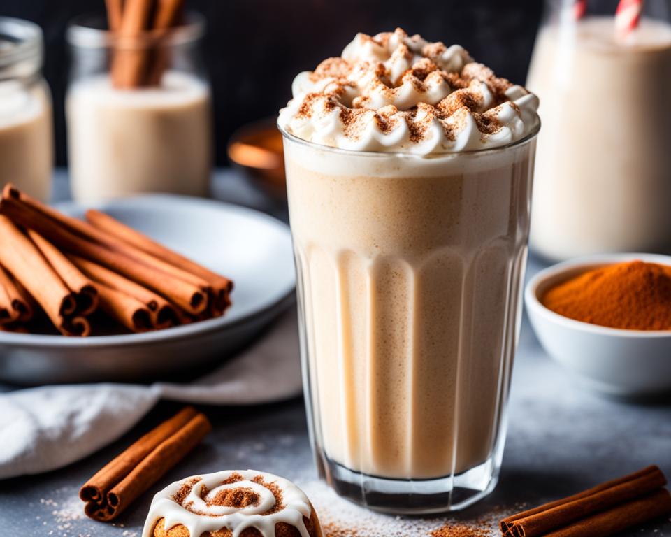 Cinnamon Roll Protein Shake