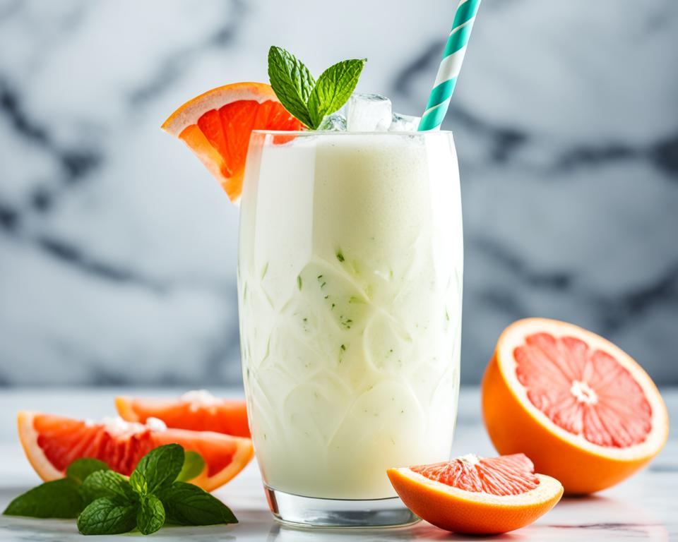 Refreshing Grapefruit Healthy Shake Recipe